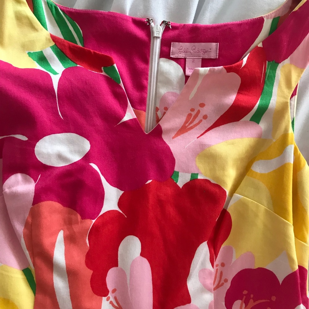 Lilly Pulitzer TayTay Shift Dress 2 EUC